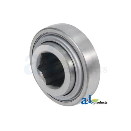 A & I Products Disc Bearing; Spherical, Hex Bore, Pre-Lube 3.5" x2" x3.5" A-W208PPB16-I